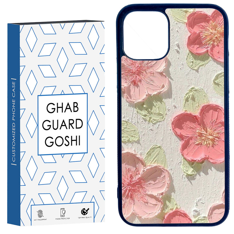 کاور قاب گارد گوشی طرح گل کد TPU-282 مناسب برای گوشی موبایل اپل Iphone 11 PRO