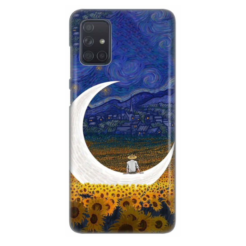 کاور طرح ماه و ونگوک کد DIMO-029 مناسب برای گوشی موبایل سامسونگ Galaxy A71