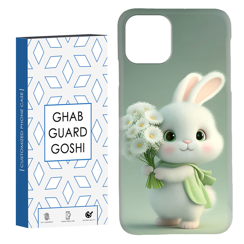 کاور قاب گارد گوشی طرح خرگوش کد Dimo-363 مناسب برای گوشی موبایل اپل  IPHONE 11 PRO