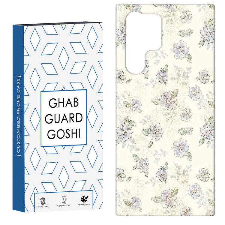 کاور قاب گارد گوشی طرح گل کد Dimo-423 مناسب برای گوشی موبایل سامسونگ Galaxy S22 ULTRA