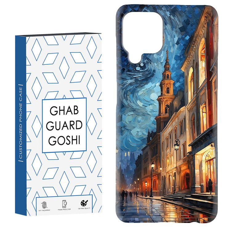 کاور قاب گارد گوشی طرح ونگوگ کد Dimo-558 مناسب برای گوشی موبایل سامسونگ Galaxy A12 / Galaxy M12