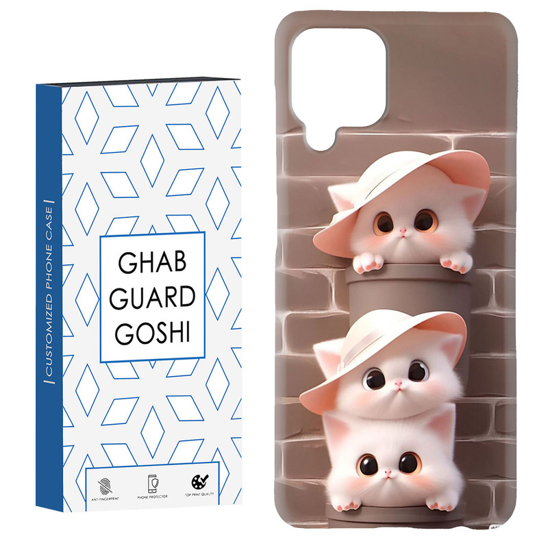 کاور قاب گارد گوشی طرح پیشی کد Dimo-362 مناسب برای گوشی موبایل سامسونگ Galaxy A12 / Galaxy M12