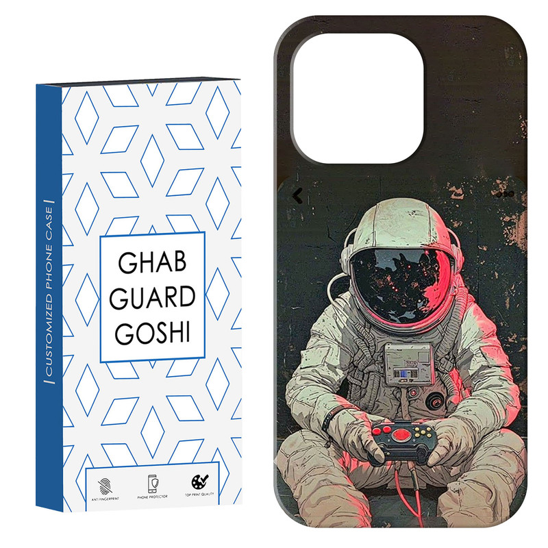 کاور قاب گارد گوشی طرح فضانورد کد Dimo-447 مناسب برای گوشی موبایل اپل IPHONE 15 PRO MAX