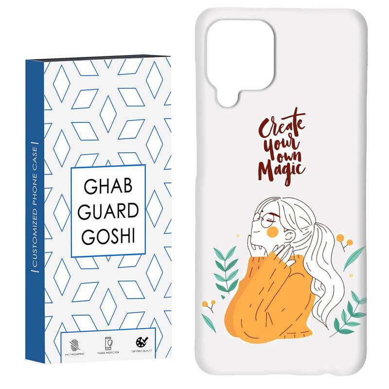 کاور قاب گارد گوشی طرح دخترانه کد Dimo-050 مناسب برای گوشی موبایل سامسونگ Galaxy A12 / Galaxy M12