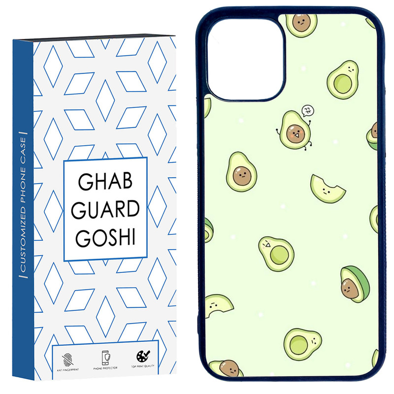 کاور قاب گارد گوشی طرح آووکادو کد TPU-259 مناسب برای گوشی موبایل اپل Iphone 11 PRO
