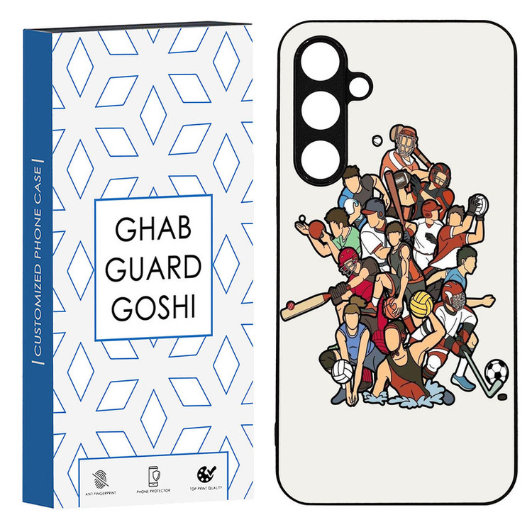 کاور قاب گارد گوشی طرح ورزشی کد TPU-122 مناسب برای گوشی موبایل سامسونگ Galaxy A54