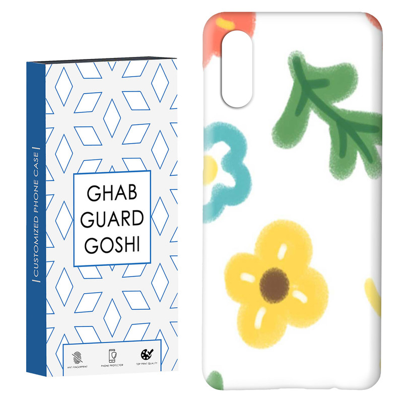 کاور قاب گارد گوشی طرح گل رنگی کد Dimo-876 مناسب برای گوشی موبایل سامسونگ Galaxy A02 / M02