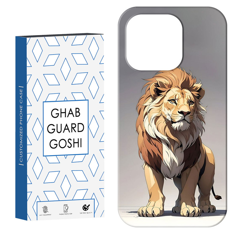کاور قاب گارد گوشی طرح شیر کد Dimo-372 مناسب برای گوشی موبایل اپل  IPHONE 15 PRO