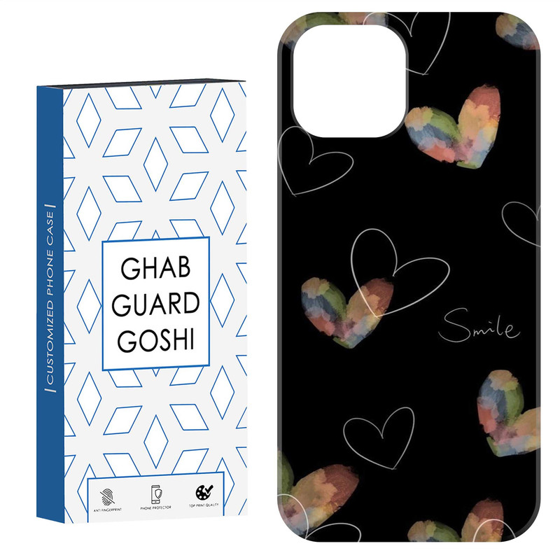 کاور قاب گارد گوشی طرح قلب کد Dimo-262 مناسب برای گوشی موبایل اپل  IPHONE 12 / 12 PRO