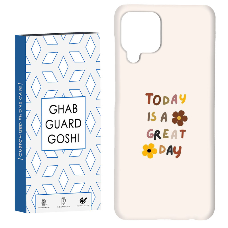 کاور قاب گارد گوشی طرح نوشته کد Dimo-270 مناسب برای گوشی موبایل سامسونگ Galaxy A12 / Galaxy M12