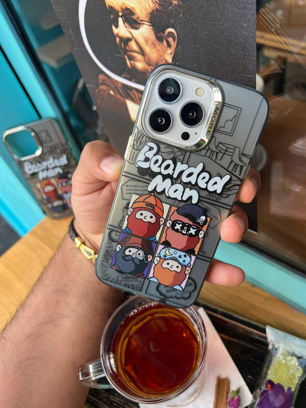 قاب مدل Bearded Man مرد ریشدار مناسب برای گوشی آیفون iPhone 1۵ Pro کد Tor-۱