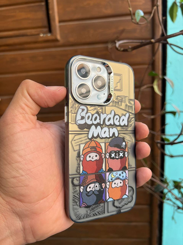 قاب مدل Bearded Man مرد ریشدار مناسب برای گوشی آیفون iPhone 1۵ Pro کد Tor-۱