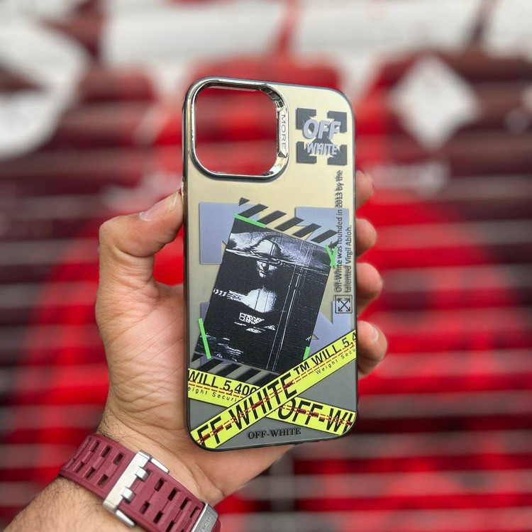 قاب مدل off white مناسب برای گوشی آیفون iPhone 13 Promax کد Tor-۱