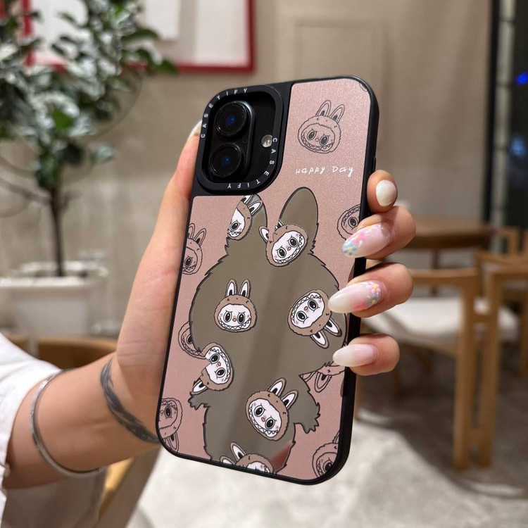 قاب مدل لبوبو طرح لبخند مناسب برای گوشی آیفون iPhone ۱۶ کد Tor-۱