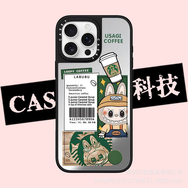 قاب مدل قاب لبوبو طرح کافی مناسب برای گوشی آیفون iPhone ۱2 کد Tor-۱