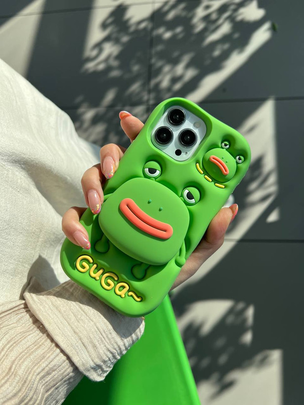 قاب مدل قورباغه پاپ سوکتی مناسب برای گوشی آیفون iPhone ۱3 pro کد Tor-۱