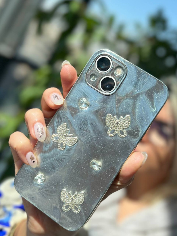 قاب مدل پر و پروانه مناسب برای گوشی آیفون iPhone 15 pro کد Tor-۱