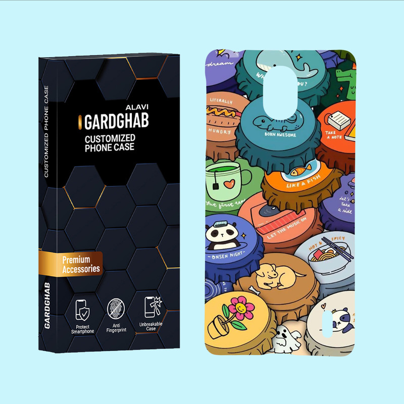 کاور گارد قاب علوی مدل کارتنی و انیمه مناسب برای گوشی موبایل نوکیا 1Plus