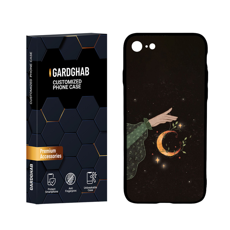 کاور گارد قاب مدل هنری مناسب برای گوشی موبایل اپل iPhone 7 / 8 / SE 2020 / SE 2022