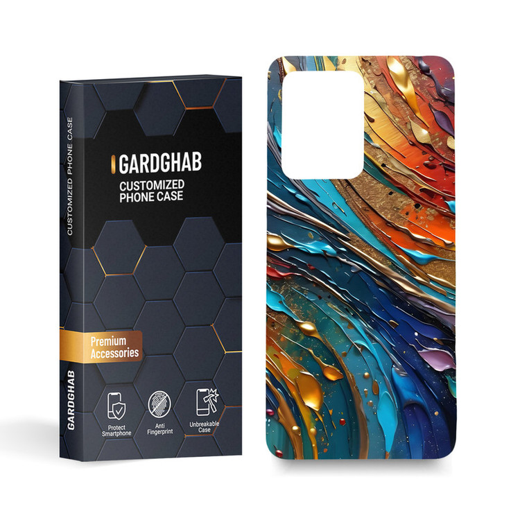 کاور گارد قاب مدل ساده مناسب برای گوشی موبایل شیائومی Redmi Note 12 Pro Plus
