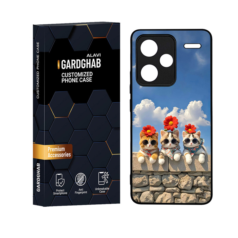 کاور گارد قاب علوی مدل دور ژله ای مناسب برای گوشی موبایل شیائومی Redmi Note 13 Pro Plus 5G