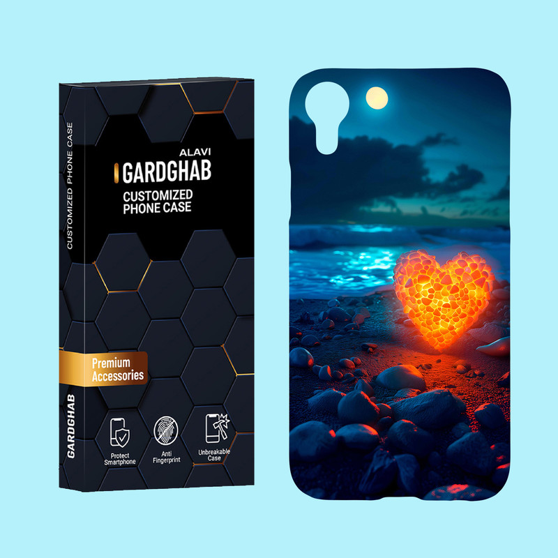 کاور گارد قاب علوی مدل عاشقانه مناسب برای گوشی موبایل اپل iPhone XR