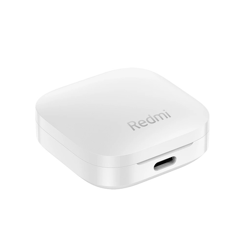 هدفون بلوتوثی شیائومی مدل Redmi Buds 6 Active با نویز کنسلینگ میکروفون (ENC)، درگاه شارژ USB Type-C، دارای دو میکروفون با قابلیت حذف نویز، پشتیبانی از فرمان لمسی، مقاوم در برابر رطوبت و عرق (IPX4)
