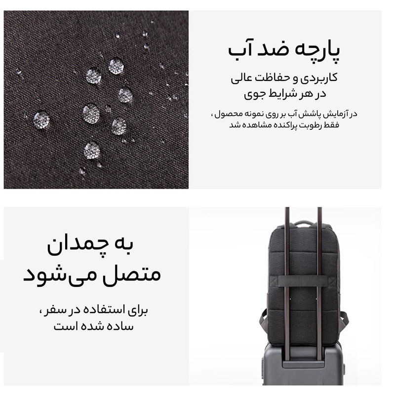 کوله پشتی سفری شیائومی مدل commuter backpack
