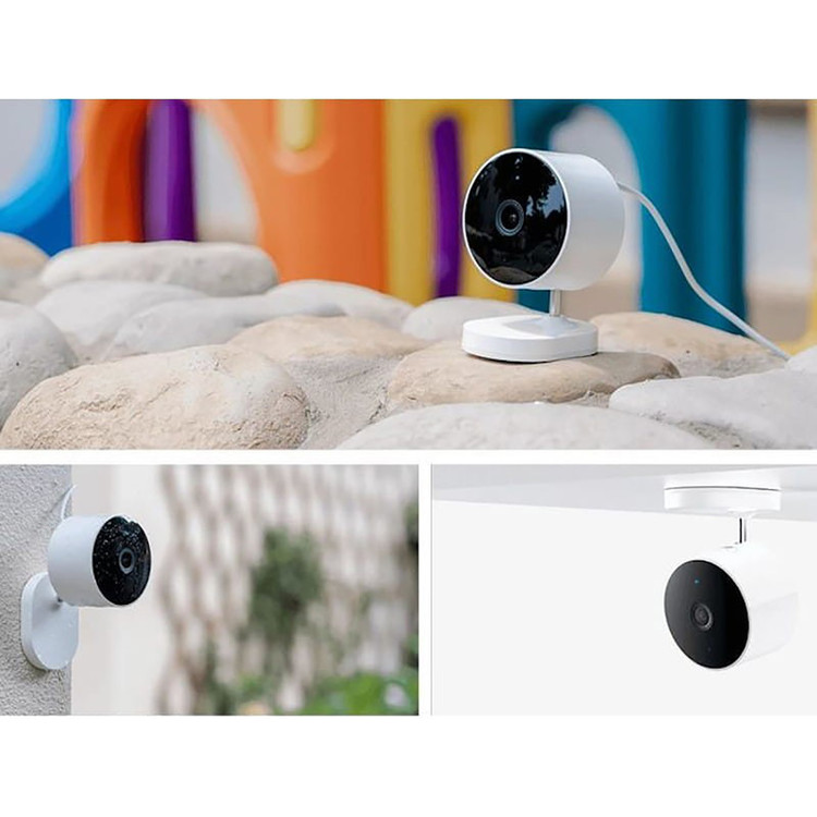 دوربین مداربسته تحت شبکه فضای باز شیائومی مدل AW200 با کیفیت تصویر FHD، استاندارد IP65، دید در شب رنگی با الایدی 940 نانومتری، اتصال بیسیم و کنترل از طریق اپلیکیشن و دستیار صوتی