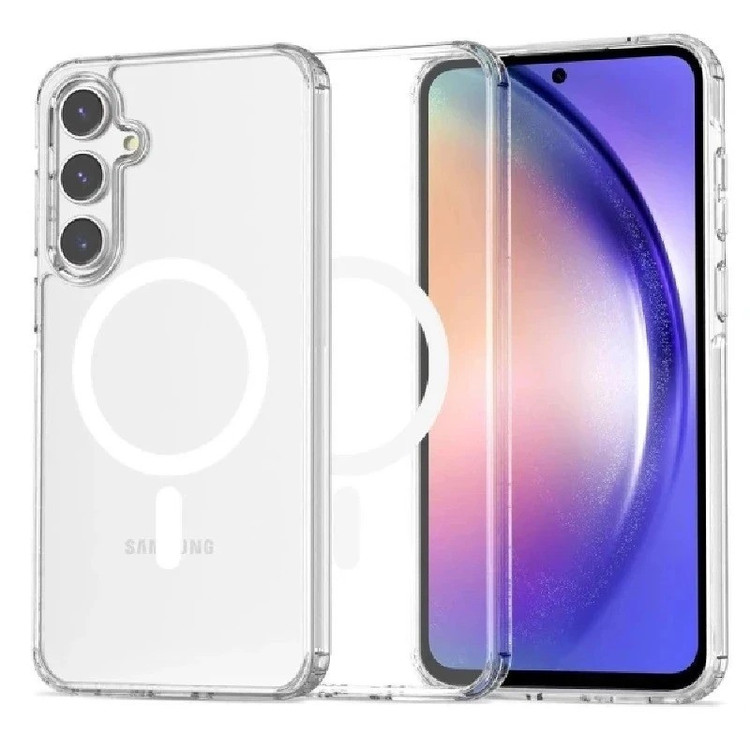 کاور ال کا جی مدل قاب مگسیف دار مناسب برای گوشی موبایل سامسونگ Galaxy A36 / A56