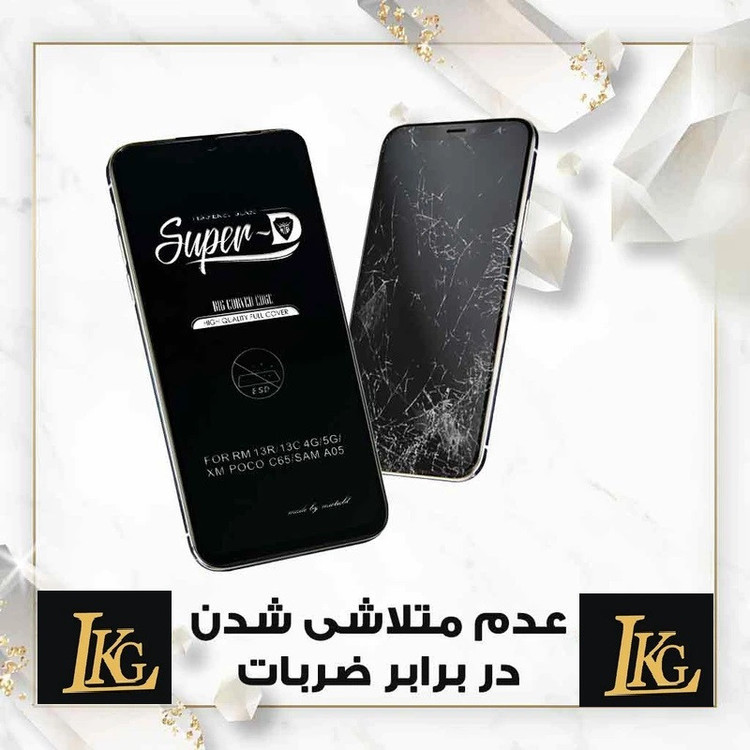 محافظ صفحه نمایش ال کا جی مدل LKK SuperD مناسب برای گوشی موبایل Galaxy A12/M12/M13/A13 4G/A13 5G/A04/ A04s /A04e /A04 Core /M04 /A23 4G /A23 5G /M23/وکال V0 Plus /Vocal V01/تی سی ال 406