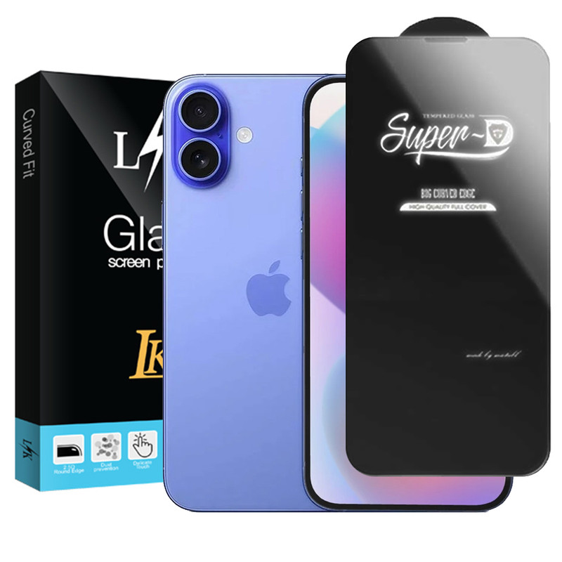 محافظ صفحه نمایش ال کا جی مدل Super-D LKK مناسب برای گوشی موبایل اپل iPhone 17