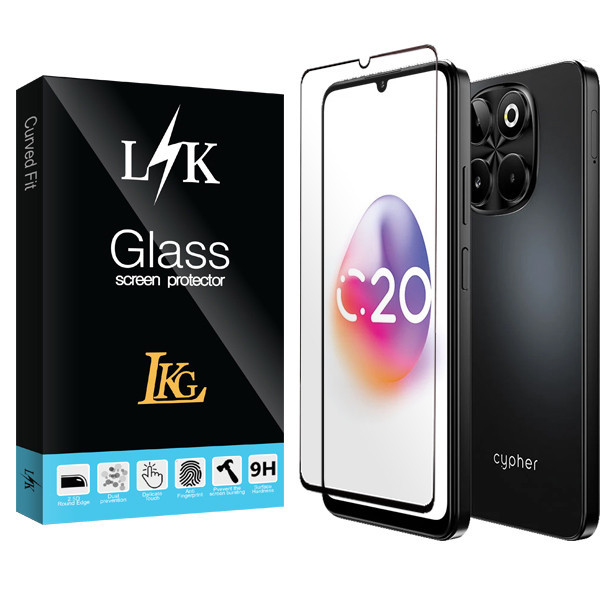 محافظ صفحه نمایش ال کا جی مدل FULL-C20LKK مناسب برای گوشی موبایل سایفر C20