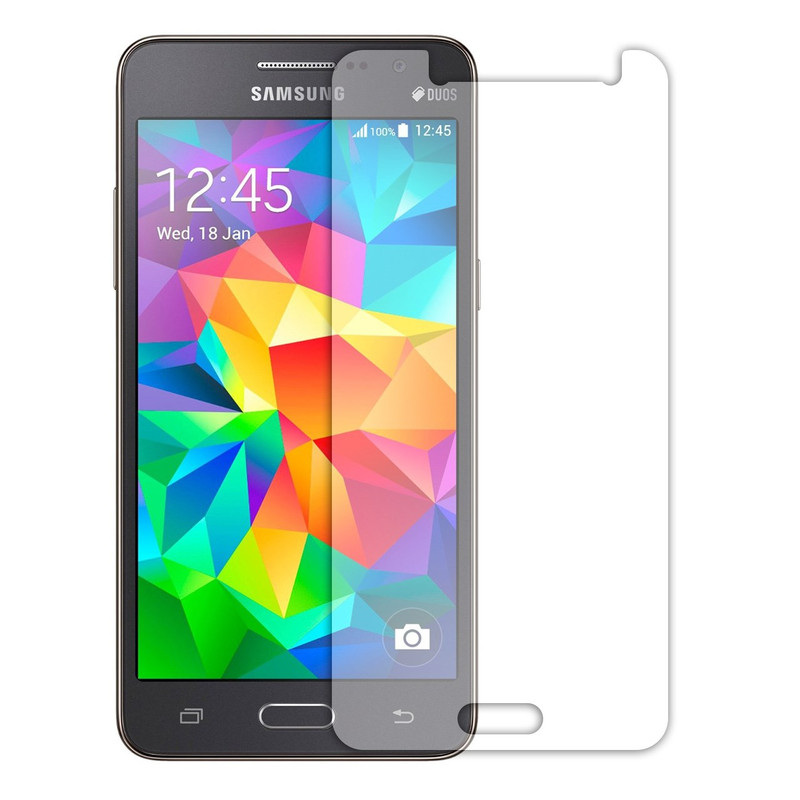 محافظ صفحه نمایش شیشه ای مدل Tempered مناسب برای گوشی موبایل سامسونگ Galaxy Grand Prime