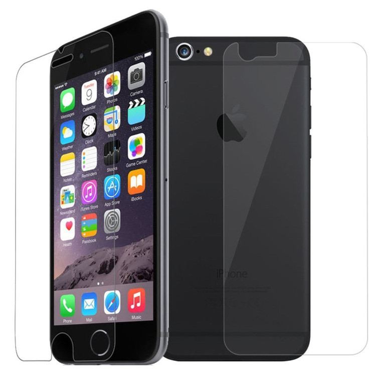 محافظ صفحه نمایش و پشت شیشه ای تمپرد مناسب برای گوشی موبایل اپل آیفون 6 / 6S