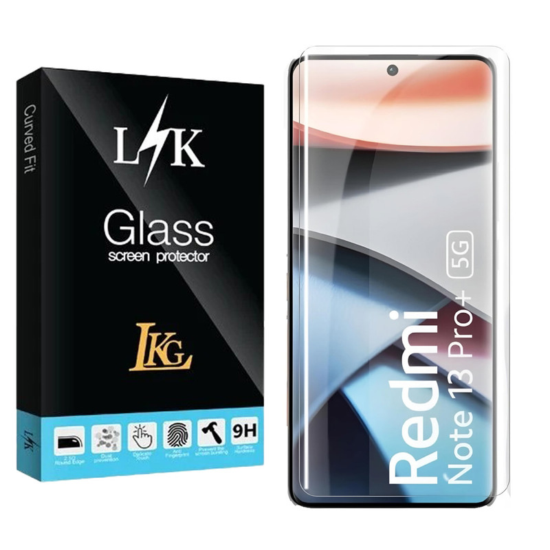 محافظ صفحه نمایش ال کا جی مدل یووی مناسب برای گوشی موبایل شیائومی Redmi Note 13Pro Plus 5G / Note 14Pro 4G / Note 14Pro 5G
