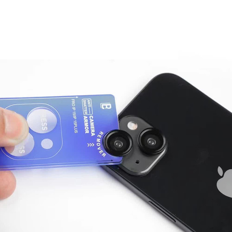 محافظ لنز دوربین ال کا جی مدل هشت ضلعی مناسب برای گوشی موبایل اپل iPhone 16 Pro Max