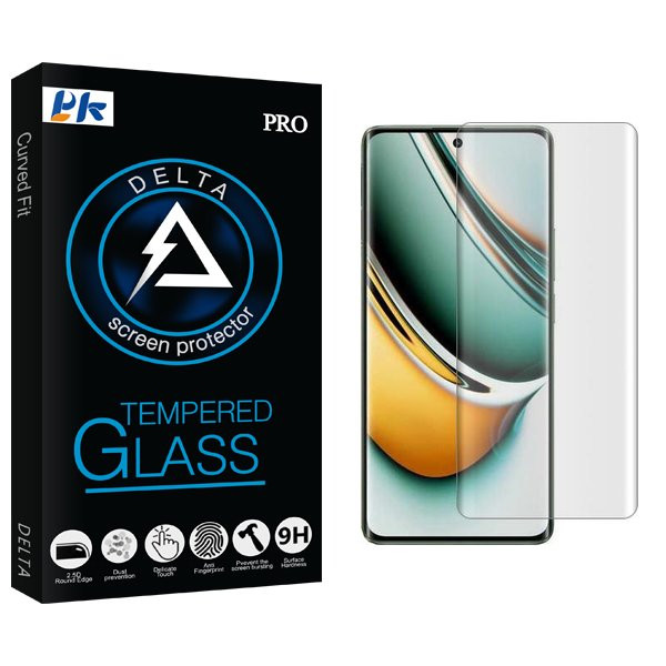 محافظ صفحه نمایش پی کی مدل Delta UV مناسب برای گوشی موبایل ریلمی 11 Pro Plus