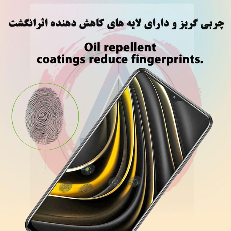 محافظ صفحه نمایش مدل SUPER-D مناسب برای گوشی موبایل شیائومی Poco M3