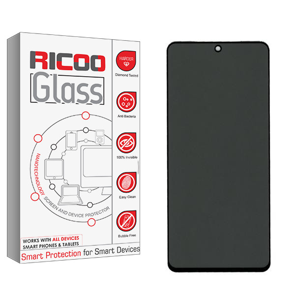 محافظ صفحه نمایش حریم شخصی ریکو مدل RiC2 مناسب برای گوشی موبایل شیائومی Poco X5 Pro
