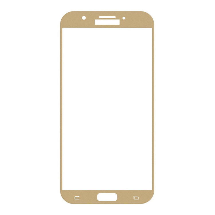 محافظ صفحه نمایش شیشه ای تمپرد مدل Full Cover مناسب برای گوشی موبایل سامسونگ Galaxy A7 2017