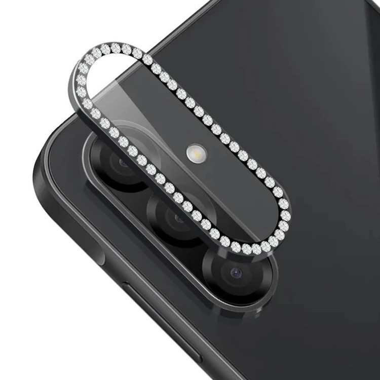 محافظ لنز دوربین ال کا جی مدل نگین دار مناسب برای گوشی موبایل سامسونگ GALAXY A36