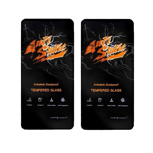 محافظ صفحه نمایش آرمور مدل آنتی استاتیک مناسب برای گوشی موبایل اپل iPhone 13 بسته 2 عددی