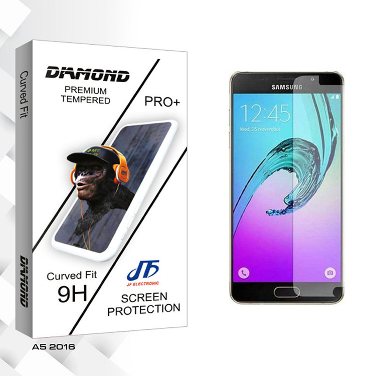 محافظ صفحه نمایش شیشه ای جی اف مدل Diamond glass مناسب برای گوشی موبایل سامسونگ A5 2016