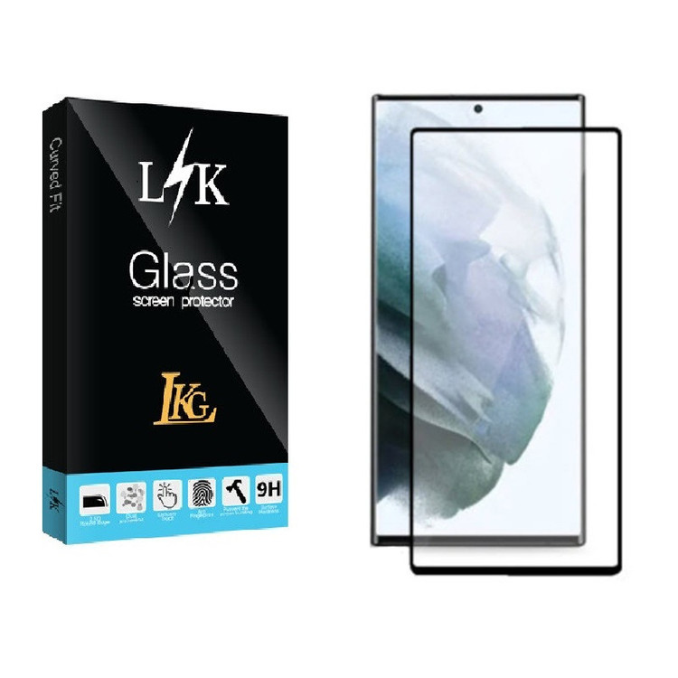 محافظ صفحه نمایش شیشه ای ال کا جی مدل LK مناسب برای گوشی موبایل سامسونگ Galaxy S23 Ultra