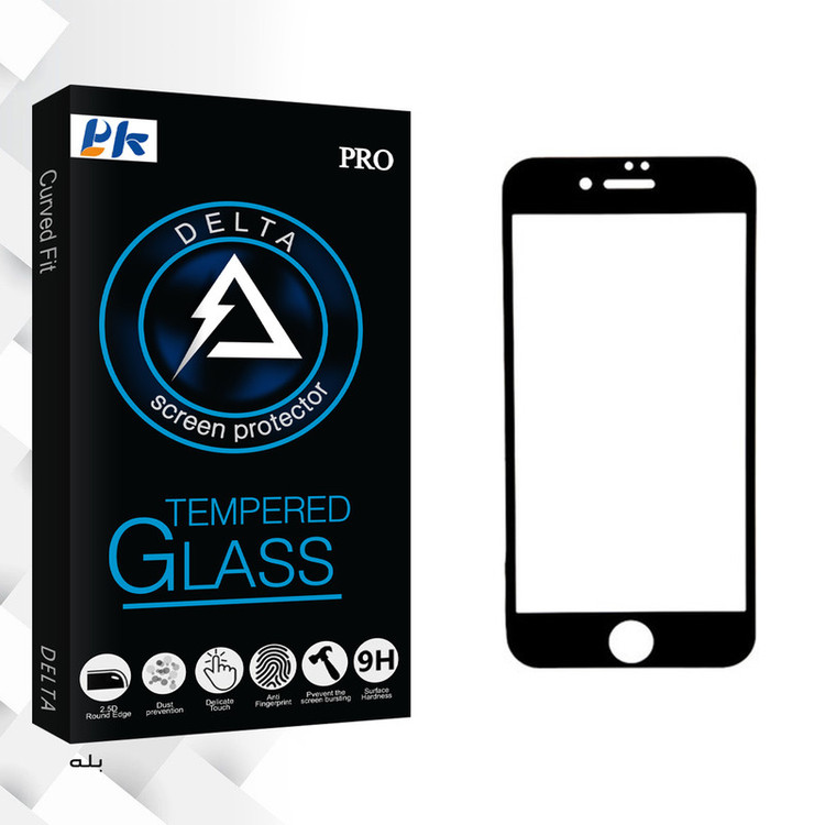 محافظ صفحه نمایش پی کی مدل Delta Glass مناسب برای گوشی موبایل اپل iPhone 6plus /6s plus