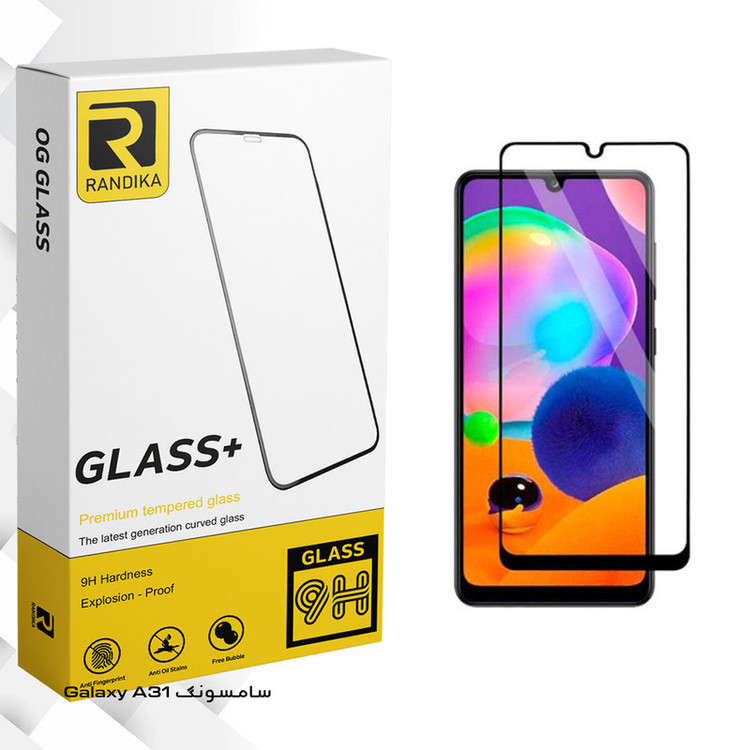 محافظ صفحه نمایش راندیکا مدل Gld مناسب برای گوشی موبایل سامسونگ Galaxy A31