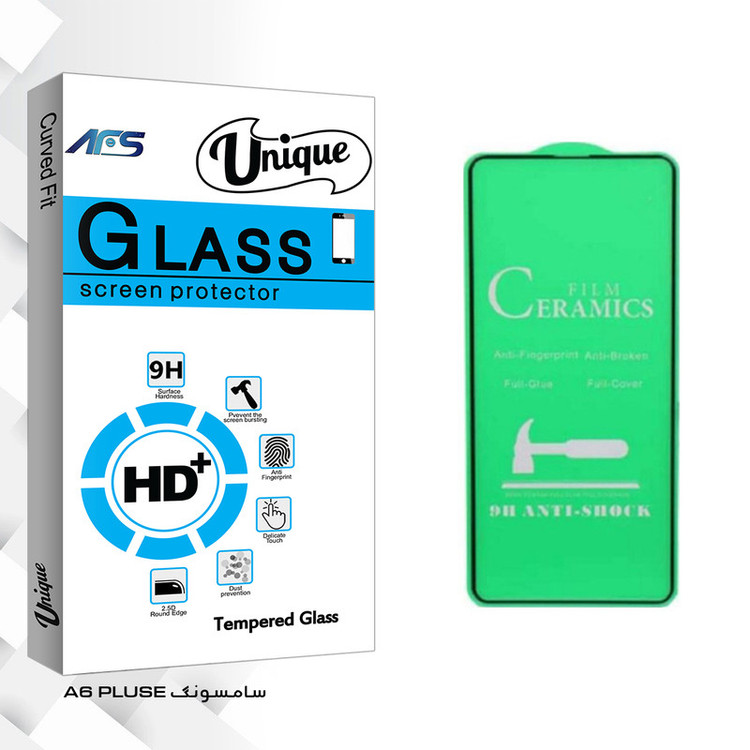 محافظ صفحه نمایش ای اف اس مدل Uni مناسب برای گوشی موبایل سامسونگ galaxy A6 PLUS