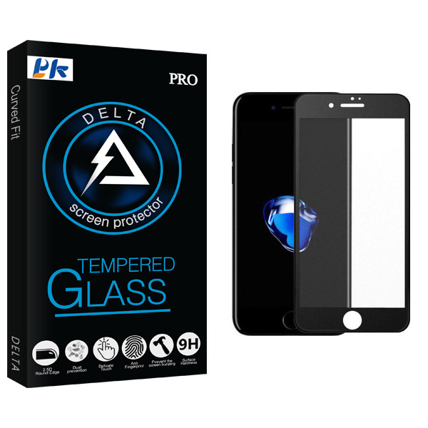 محافظ صفحه نمایش شیشه ای پی کی مدل Delta Glass مناسب برای گوشی موبایل اپل iphone 8