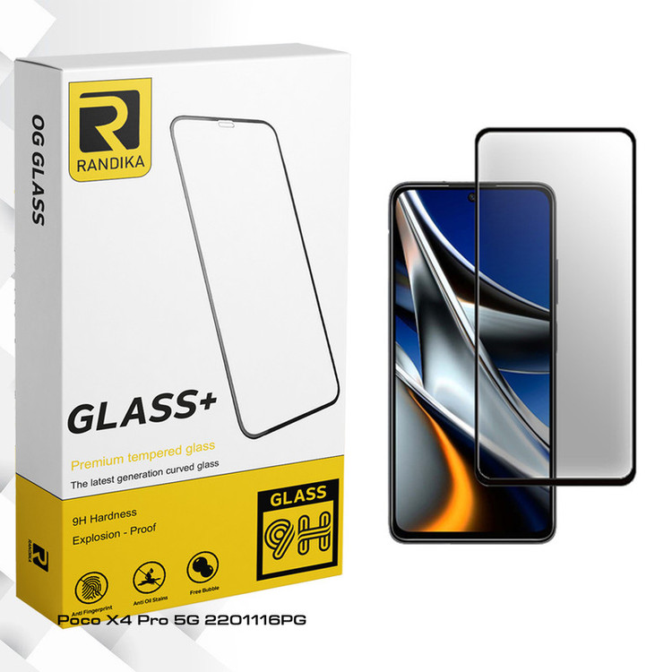محافظ صفحه نمایش سرامیکی مات راندیکا مدل Randika Glass مناسب برای گوشی موبایل شیائومی Poco X4 Pro 5G 2201116PG